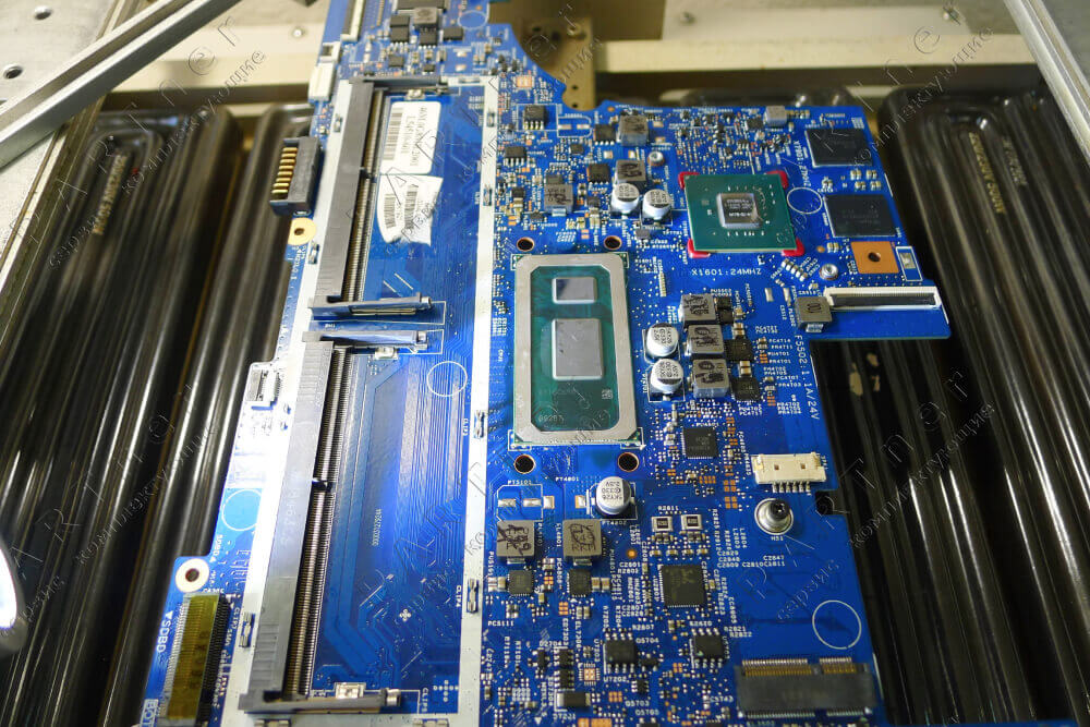 Установлен новый процессор в ноутбук HP ENVY 17-CE0003ur