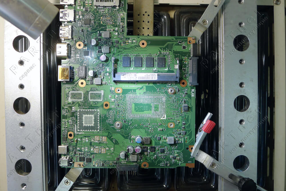 Замена центрального процессора в ноутбуке Asus X540LJ