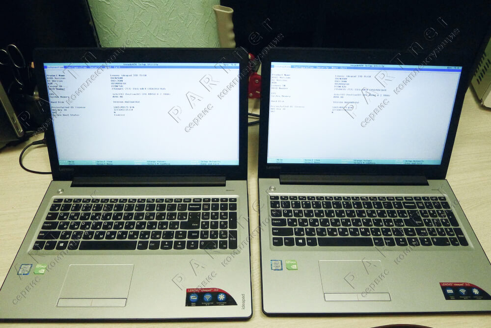 Ноутбуки Lenovo 310-15ISK после ремонта